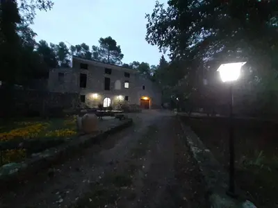 Jardín al aire libre en Molí dels Aubins