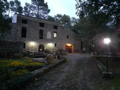 Jardín al aire libre en Molí dels Aubins