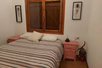 Cama o camas de una habitación en Casa Bihotz - Bonito y céntrico apartamento con garaje en Sallent