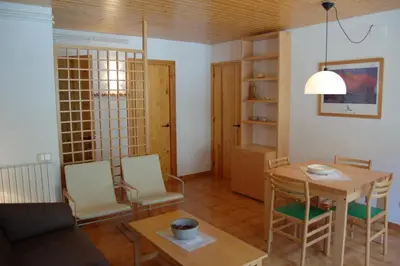 Zona de estar de Apartaments Vall Ferrera