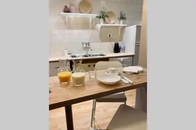 Una cocina o zona de cocina en Mi Pequeña Buhardilla