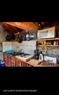 Una cocina o zona de cocina en La bergerie Leffler