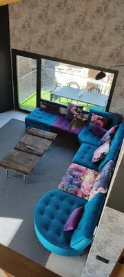 Zona de estar de Mas d'en Roqueta CASA