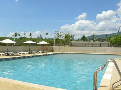 Piscina en o cerca de APARTMENTSUITESPAIN FORMIGAL ORDESa