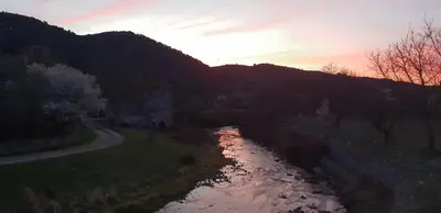 Paisaje cerca of this country house