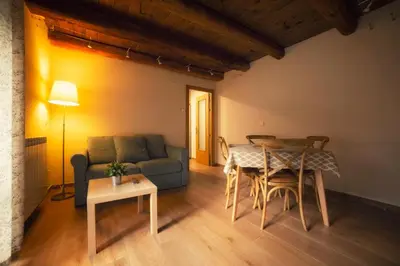 Zona de estar de Apartamentos Camino de la Val