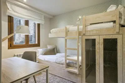 Cama o camas de una habitación en Luderna - Apartamento Meligar
