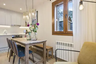 Una cocina o zona de cocina en Luderna - Apartamento Meligar