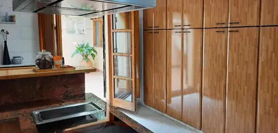 Una cocina o zona de cocina en VUT Casa Orrios, en el centro de Alcañiz.