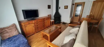 Una televisión o centro de entretenimiento en Apartamento Vista Telera
