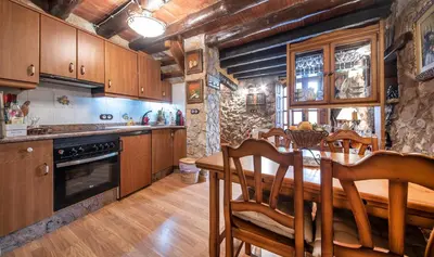 Una cocina o zona de cocina en Casa La morera del Montsant