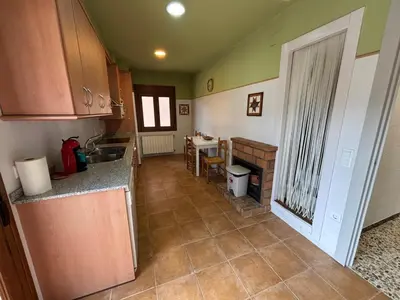 Una cocina o zona de cocina en Casa Ángeles