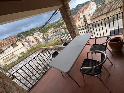 Un balcón o terraza de Casa Ángeles