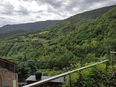 Paisaje cerca de este chalet de montaña