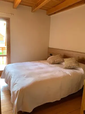 Cama o camas de una habitación en Casa Margarita