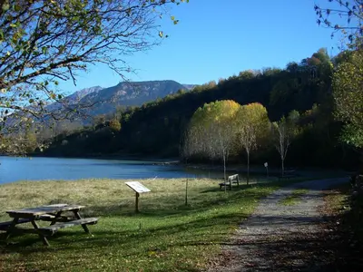 Paisaje cerca of this country house