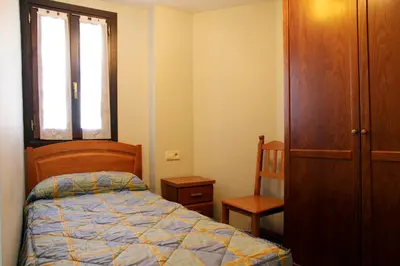 Cama o camas de una habitación en Casa Los Huertos