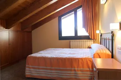 Cama o camas de una habitación en Casa Los Huertos