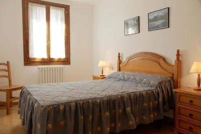 Cama o camas de una habitación en La Coma De Alba