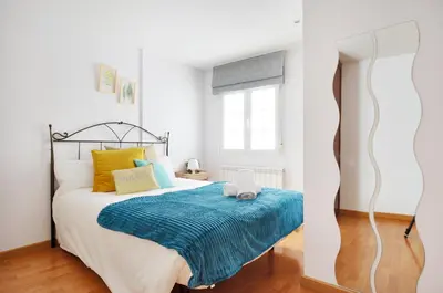 Cama o camas de una habitación en LC Marqués de Lazán