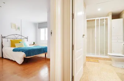 Cama o camas de una habitación en LC Marqués de Lazán