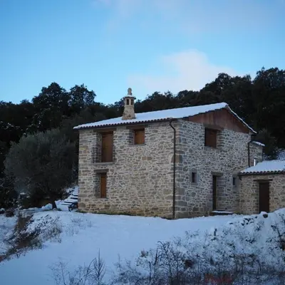 Casa rural EL PAJAR DE TEJEDOR en invierno