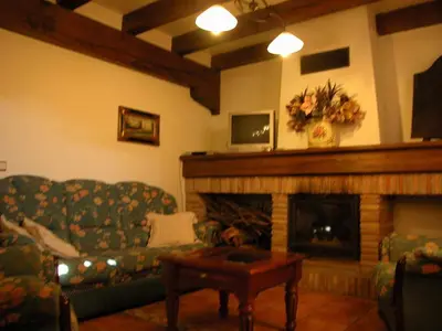 Zona de estar de Casa rural Sagastietxea II