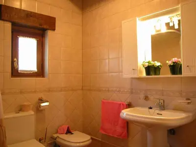 Un baño de Casa rural Sagastietxea II