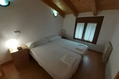 Cama o camas de una habitación en Casa Arangol