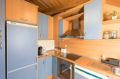 Una cocina o zona de cocina en Tensina ❅ Acogedor salón y gran terraza privada ❀