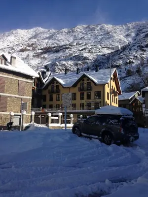 Apartaments Morello en invierno