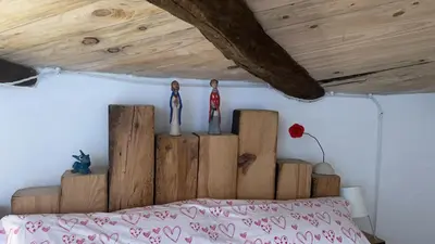 Cama o camas de una habitación en El secret de la LLegenda El Cavaller
