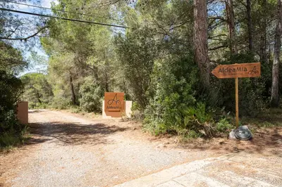 Paisaje cerca de esta villa
