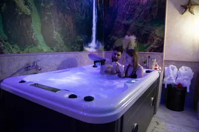 Plano de APARTAMENTO ESTRELLA SAUNA SPa JACUZZI