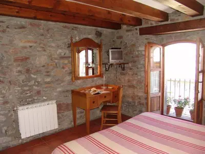 Cama o camas de una habitación en Casa Palacin