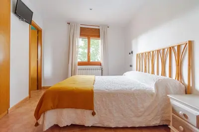 Cama o camas de una habitación en Casa Rural Torre Gil