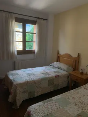 Cama o camas de una habitación en Casa Planominguero