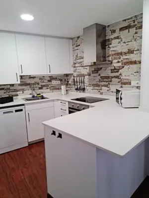 Una cocina o zona de cocina en Ca la Maria