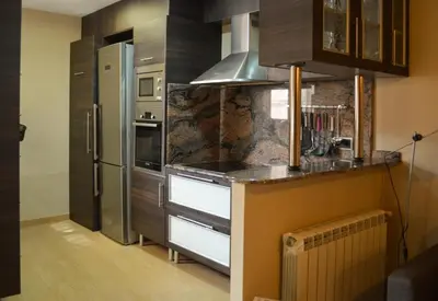 Una cocina o zona de cocina en CAL MILIO