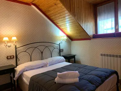 Cama o camas de una habitación en BPIRINEOS-Escaleta