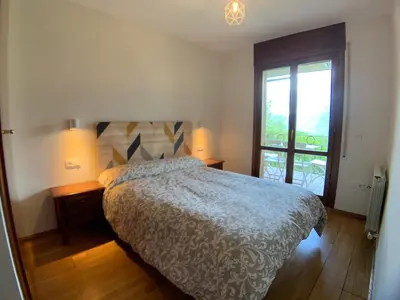 Cama o camas de una habitación en C14 - Apartamento Mirador de Cerler - Villmor