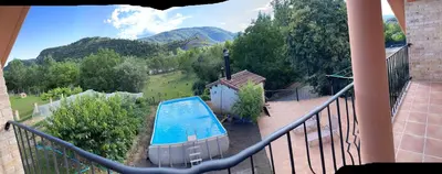 Vista general de una montaña o vista desde el apartamento