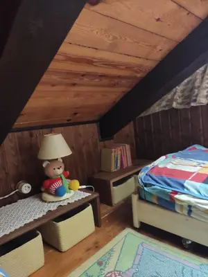 Cama o camas de una habitación en BORAU - Casa 150m2 con JARDÍN Y BARBACOA