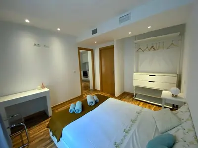 Cama o camas de una habitación en Suite Anna