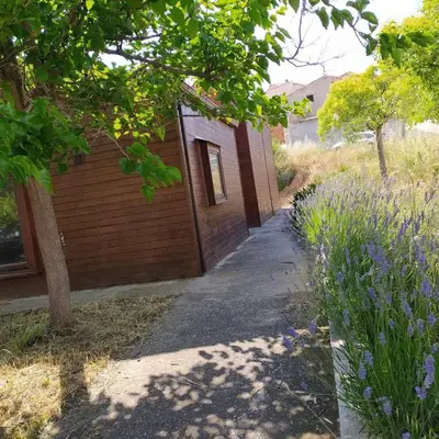 Jardín al aire libre en Blesamemucho - Casa Rural Situada en BLESA