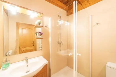 Un baño de Casa rural Gibelea txiki