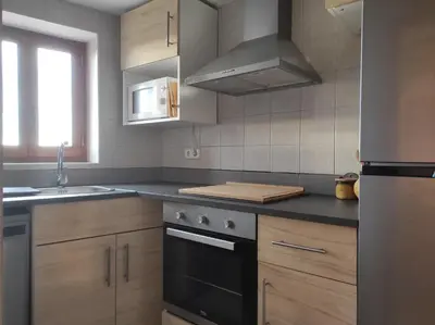 Una cocina o zona de cocina en Casa Vall Bona