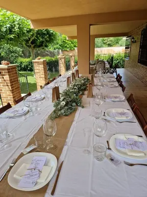 Un restaurante o sitio para comer en TurJalon - Apartamentos