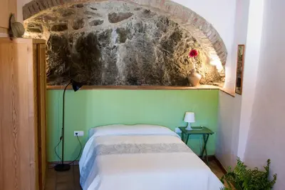 Cama o camas de una habitación en LA CASETA DEL PRIORAT II