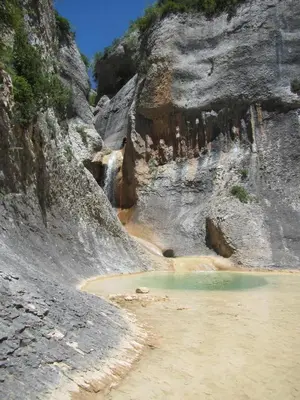 Paisaje cerca de este albergue